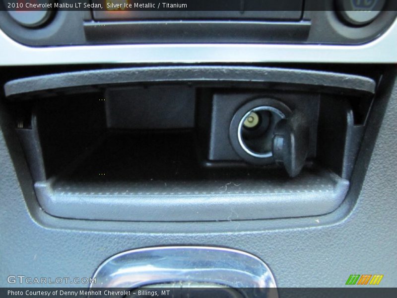 Silver Ice Metallic / Titanium 2010 Chevrolet Malibu LT Sedan