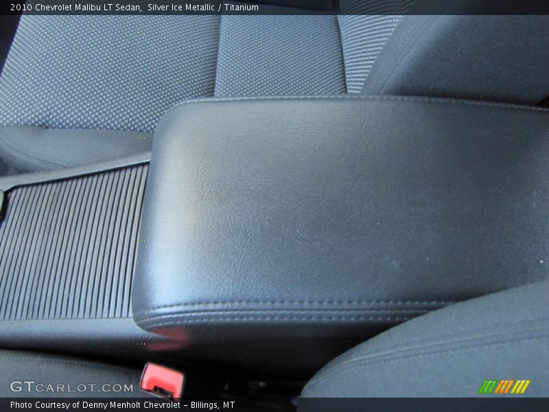 Silver Ice Metallic / Titanium 2010 Chevrolet Malibu LT Sedan