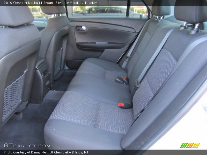 Silver Ice Metallic / Titanium 2010 Chevrolet Malibu LT Sedan