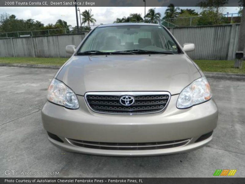 Desert Sand Mica / Beige 2008 Toyota Corolla CE