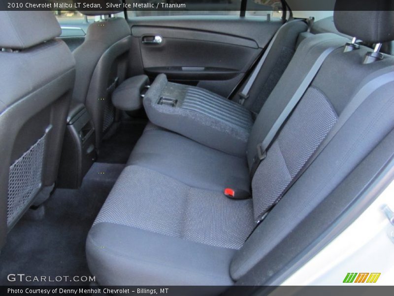 Silver Ice Metallic / Titanium 2010 Chevrolet Malibu LT Sedan