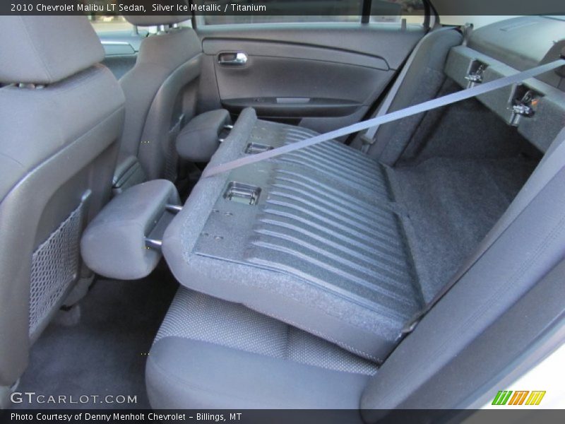 Silver Ice Metallic / Titanium 2010 Chevrolet Malibu LT Sedan