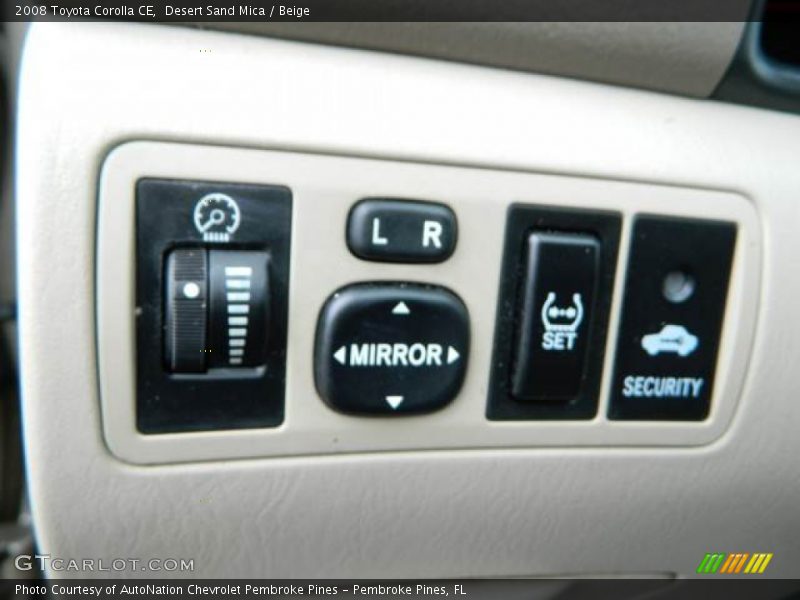 Desert Sand Mica / Beige 2008 Toyota Corolla CE