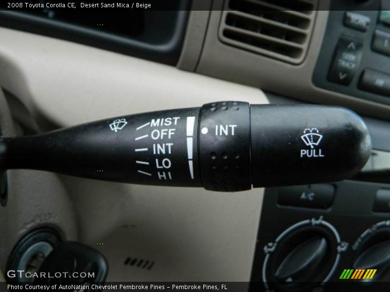 Desert Sand Mica / Beige 2008 Toyota Corolla CE