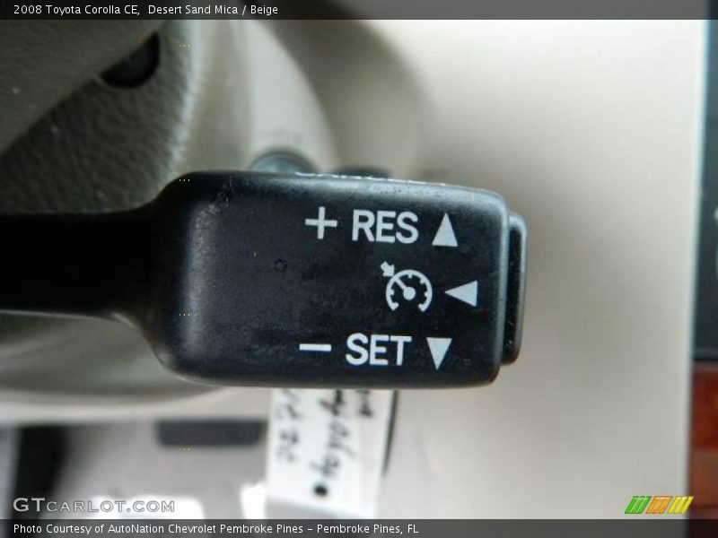 Desert Sand Mica / Beige 2008 Toyota Corolla CE