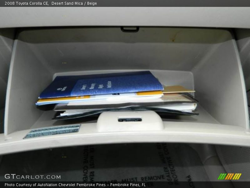 Desert Sand Mica / Beige 2008 Toyota Corolla CE