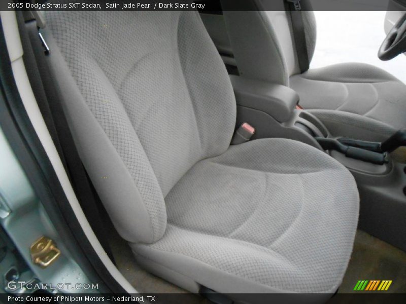 Satin Jade Pearl / Dark Slate Gray 2005 Dodge Stratus SXT Sedan