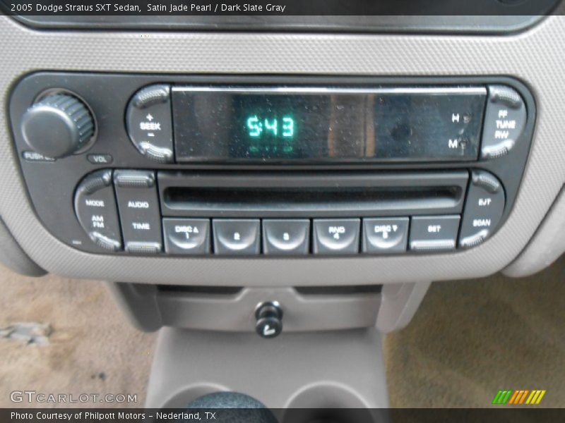 Controls of 2005 Stratus SXT Sedan