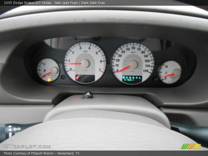  2005 Stratus SXT Sedan SXT Sedan Gauges