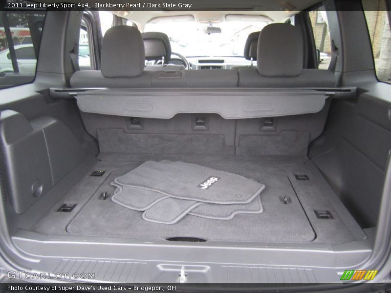 Blackberry Pearl / Dark Slate Gray 2011 Jeep Liberty Sport 4x4