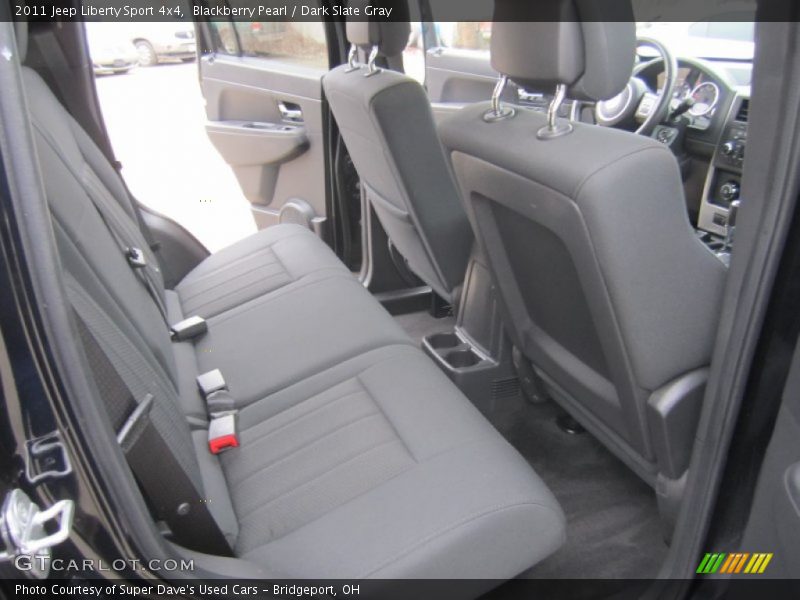 Blackberry Pearl / Dark Slate Gray 2011 Jeep Liberty Sport 4x4