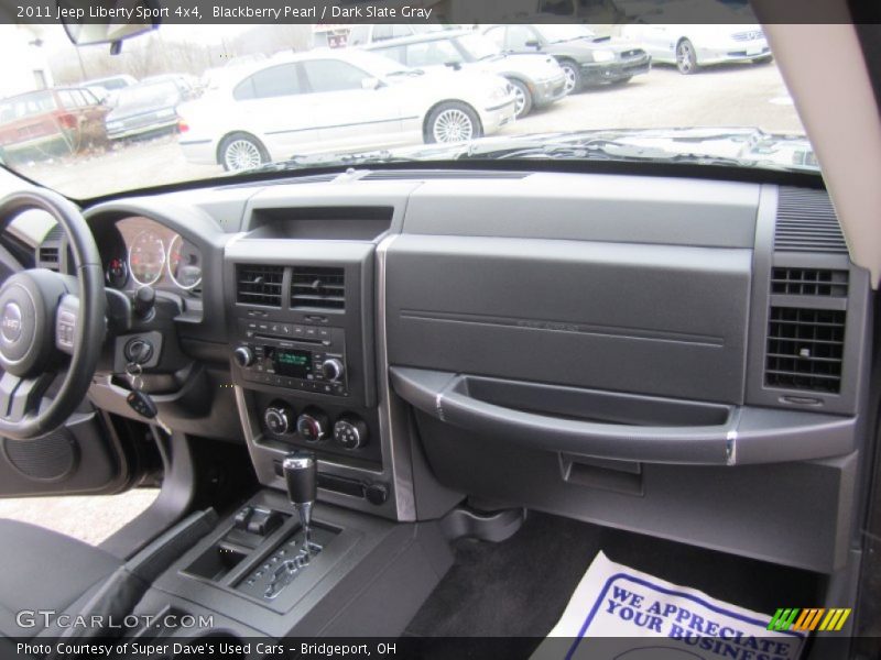 Blackberry Pearl / Dark Slate Gray 2011 Jeep Liberty Sport 4x4