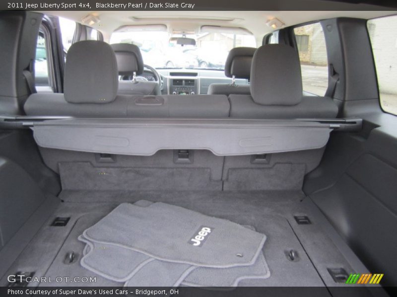 Blackberry Pearl / Dark Slate Gray 2011 Jeep Liberty Sport 4x4