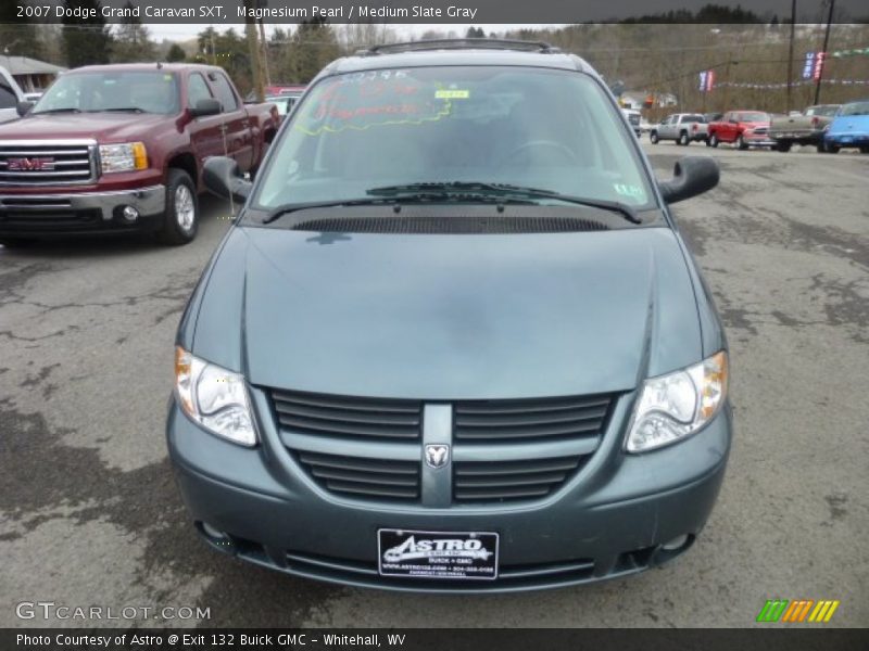 Magnesium Pearl / Medium Slate Gray 2007 Dodge Grand Caravan SXT