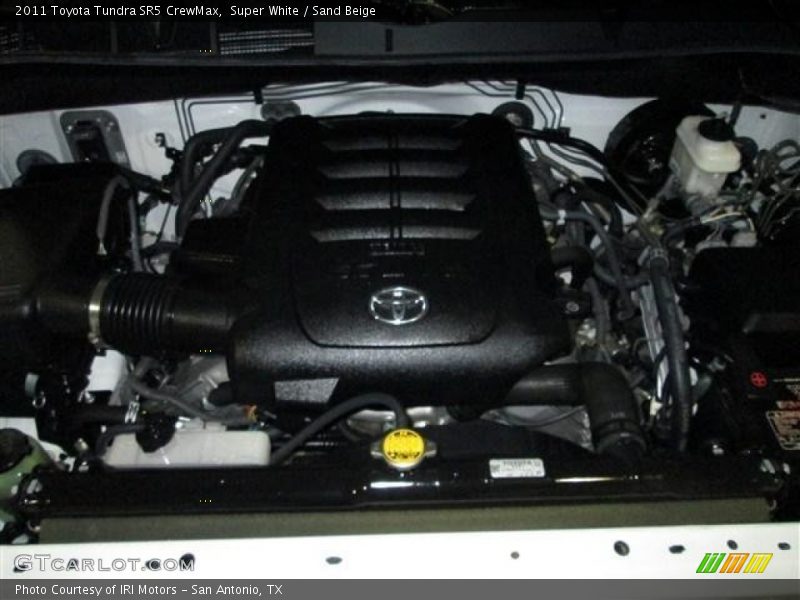 Super White / Sand Beige 2011 Toyota Tundra SR5 CrewMax