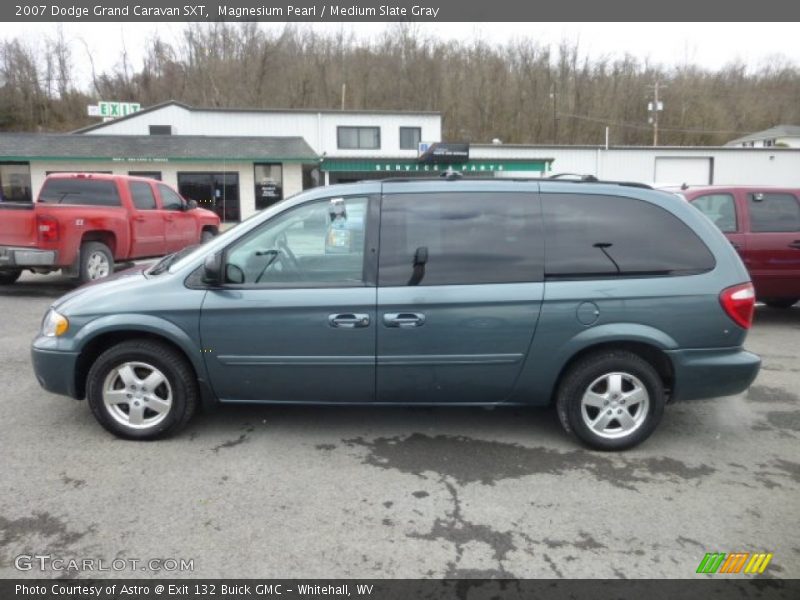 Magnesium Pearl / Medium Slate Gray 2007 Dodge Grand Caravan SXT