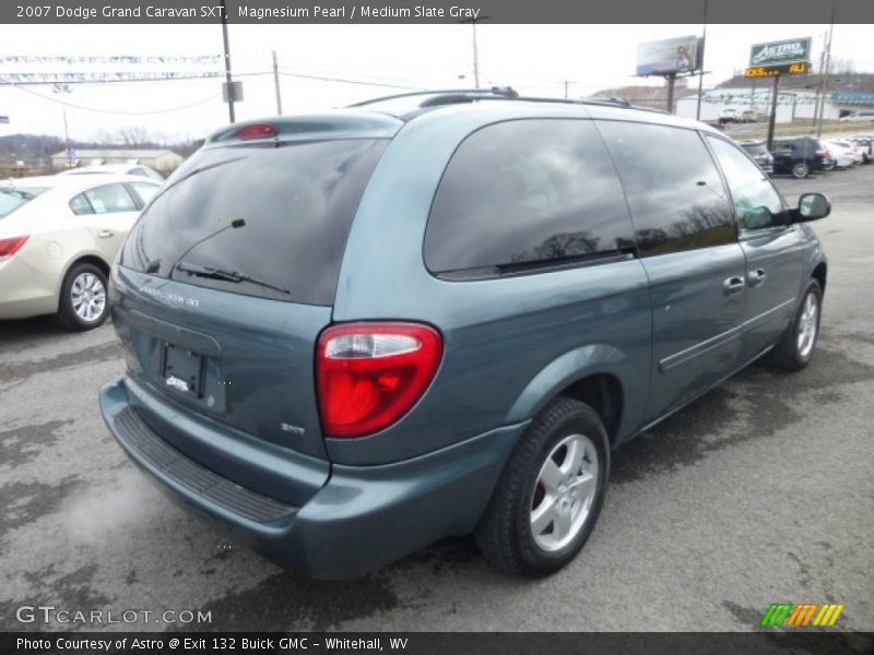Magnesium Pearl / Medium Slate Gray 2007 Dodge Grand Caravan SXT