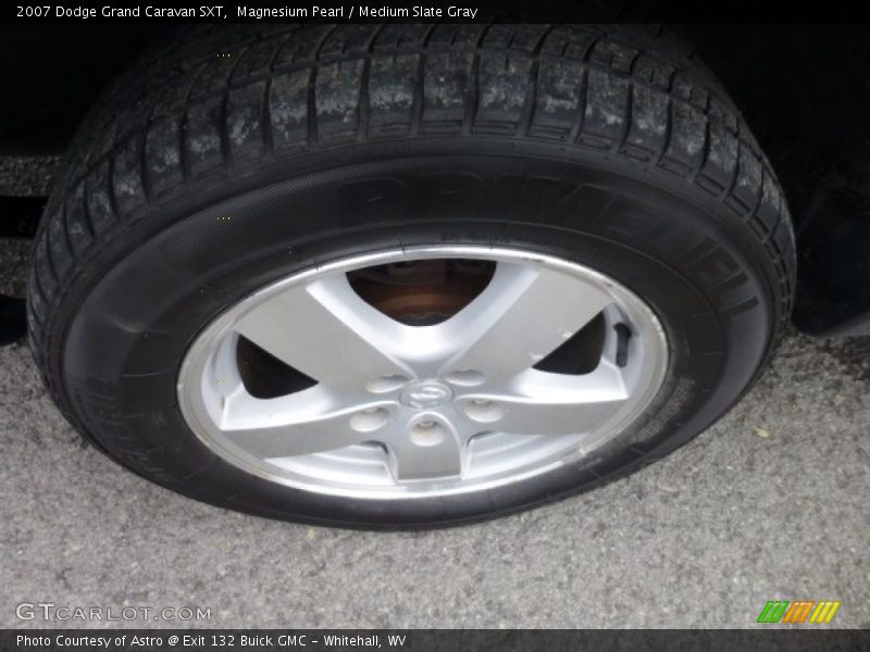 Magnesium Pearl / Medium Slate Gray 2007 Dodge Grand Caravan SXT