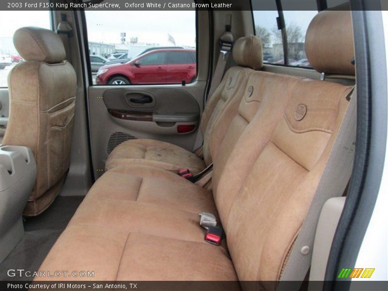 Rear Seat of 2003 F150 King Ranch SuperCrew