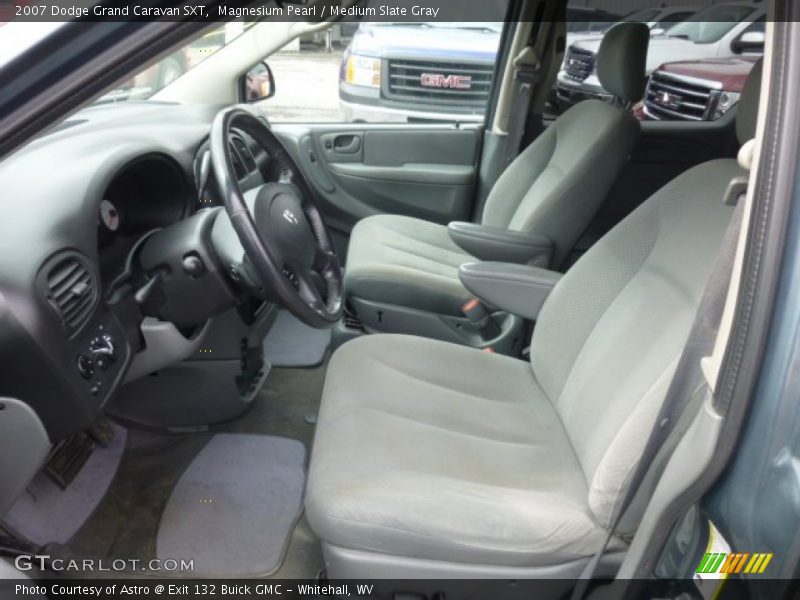 Magnesium Pearl / Medium Slate Gray 2007 Dodge Grand Caravan SXT