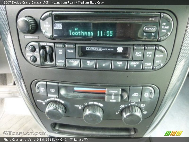 Magnesium Pearl / Medium Slate Gray 2007 Dodge Grand Caravan SXT