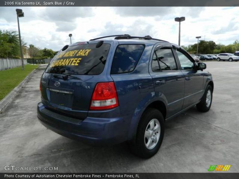 Spark Blue / Gray 2006 Kia Sorento LX