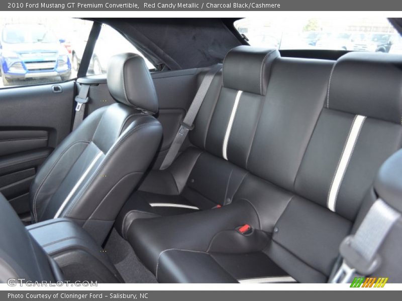 Red Candy Metallic / Charcoal Black/Cashmere 2010 Ford Mustang GT Premium Convertible
