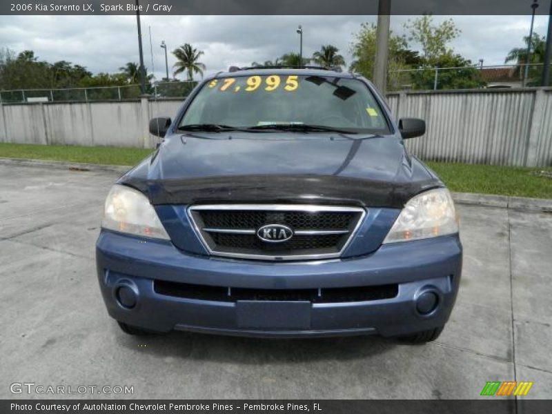 Spark Blue / Gray 2006 Kia Sorento LX