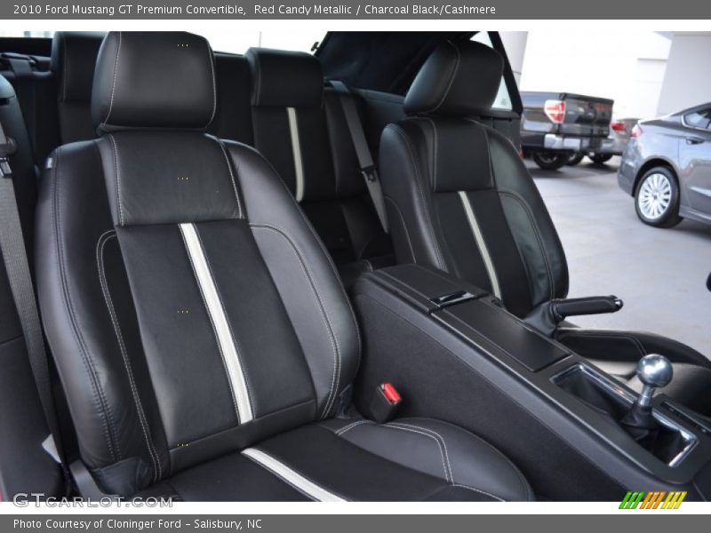 Red Candy Metallic / Charcoal Black/Cashmere 2010 Ford Mustang GT Premium Convertible