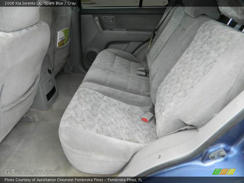 Spark Blue / Gray 2006 Kia Sorento LX