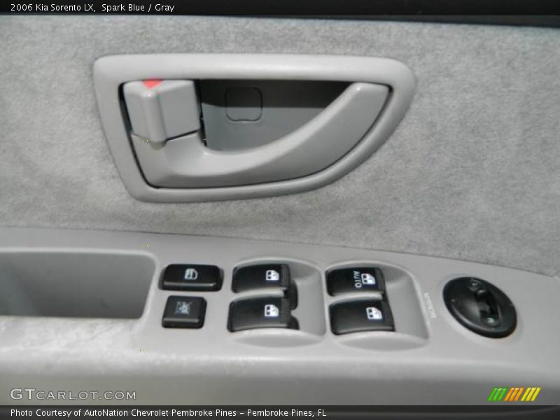 Spark Blue / Gray 2006 Kia Sorento LX
