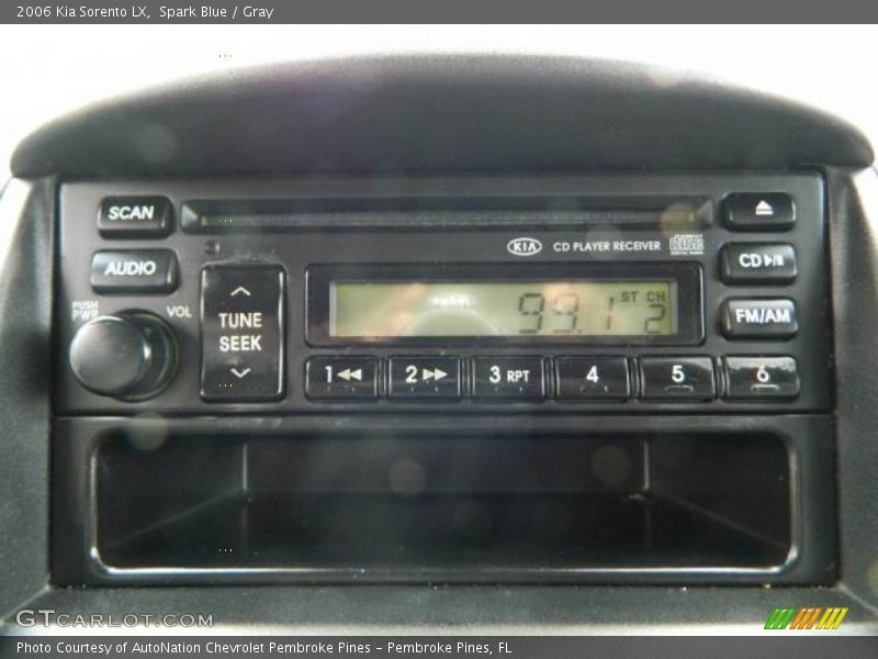 Spark Blue / Gray 2006 Kia Sorento LX