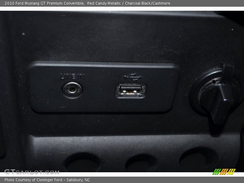 Red Candy Metallic / Charcoal Black/Cashmere 2010 Ford Mustang GT Premium Convertible