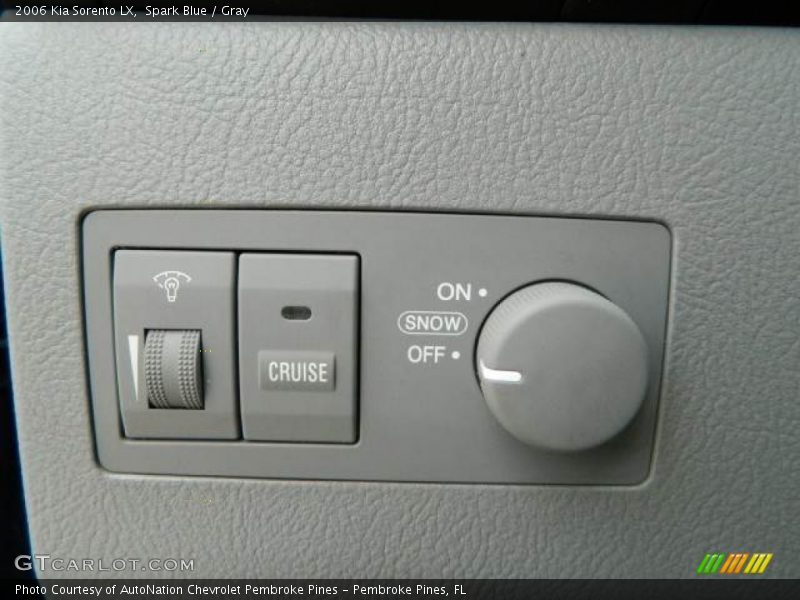 Spark Blue / Gray 2006 Kia Sorento LX