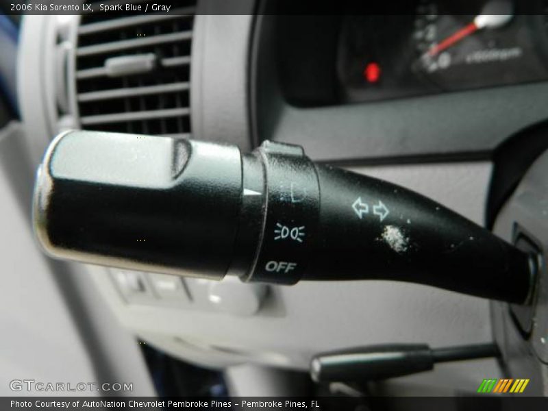 Spark Blue / Gray 2006 Kia Sorento LX