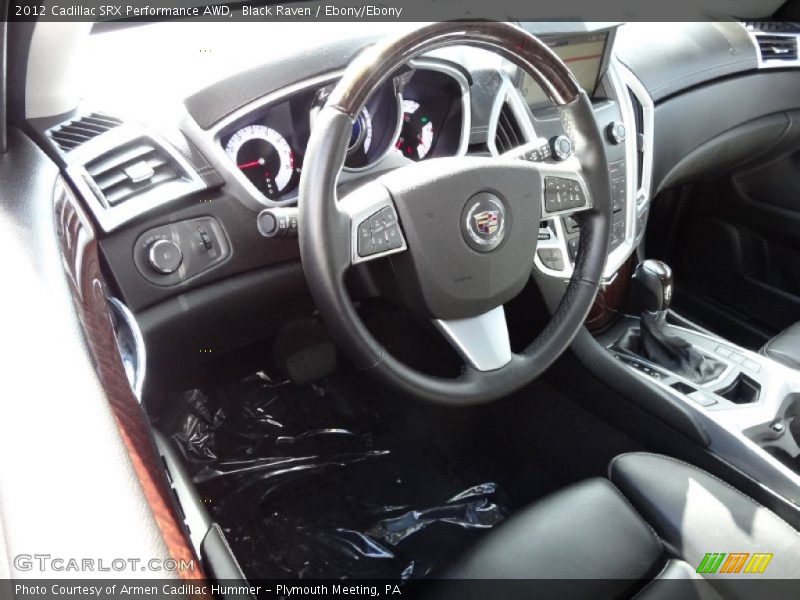 Black Raven / Ebony/Ebony 2012 Cadillac SRX Performance AWD