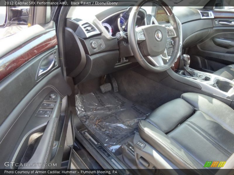 Black Raven / Ebony/Ebony 2012 Cadillac SRX Performance AWD