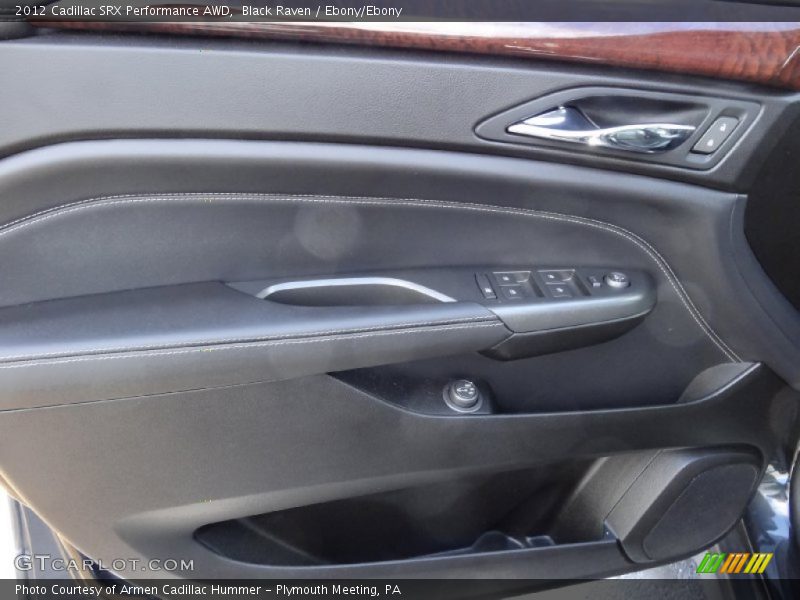 Black Raven / Ebony/Ebony 2012 Cadillac SRX Performance AWD