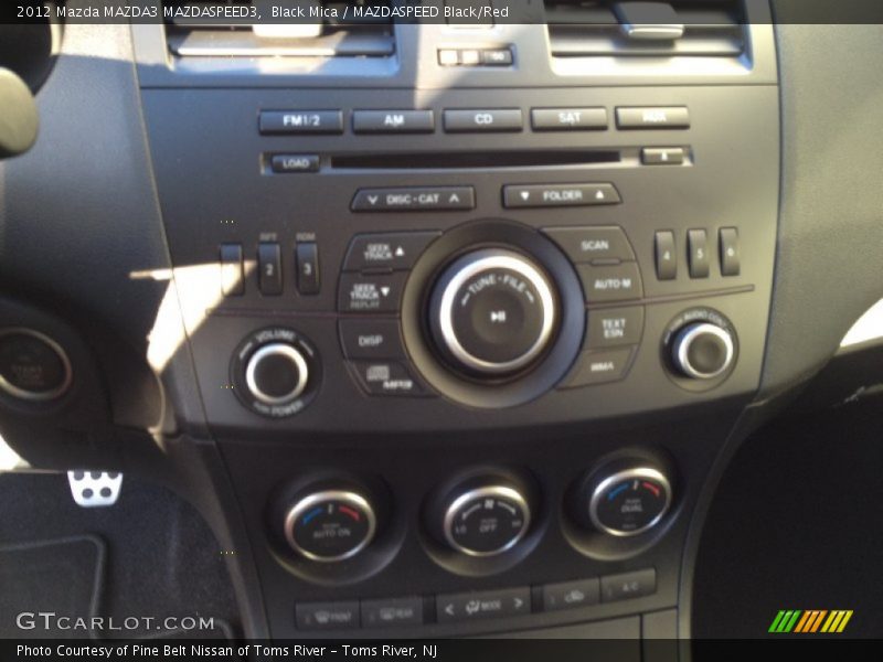 Black Mica / MAZDASPEED Black/Red 2012 Mazda MAZDA3 MAZDASPEED3