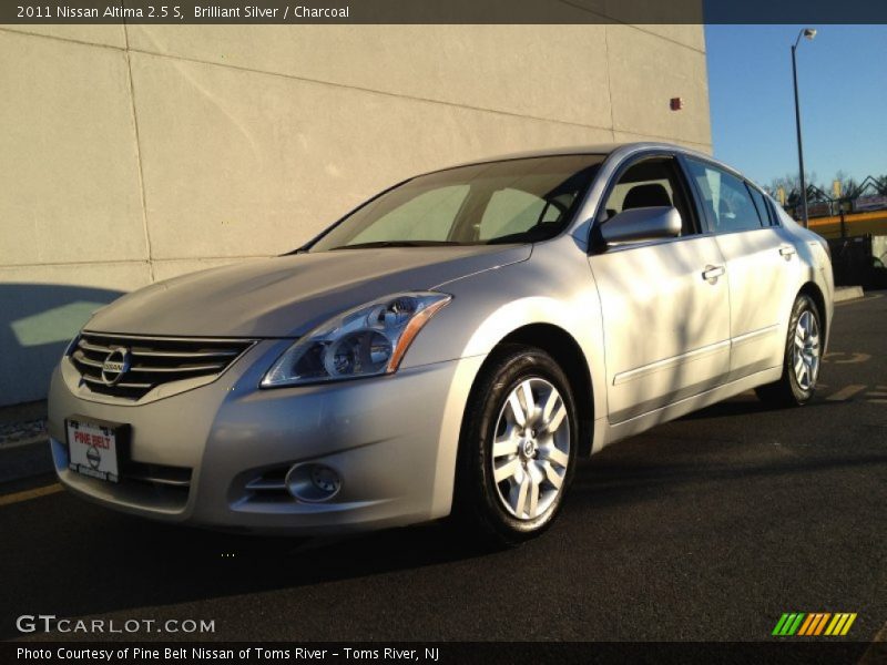 Brilliant Silver / Charcoal 2011 Nissan Altima 2.5 S