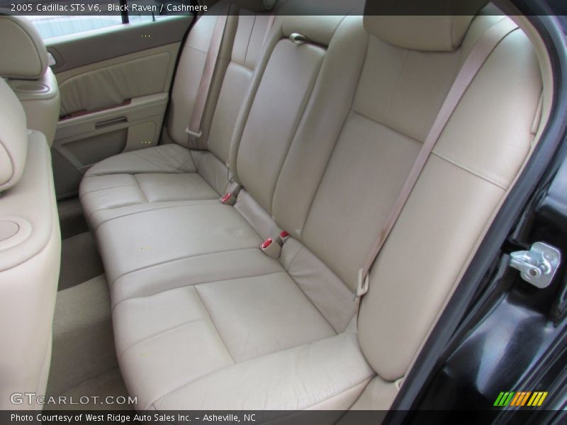 Rear Seat of 2005 STS V6