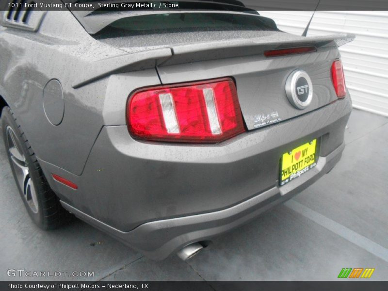 Sterling Gray Metallic / Stone 2011 Ford Mustang GT Coupe