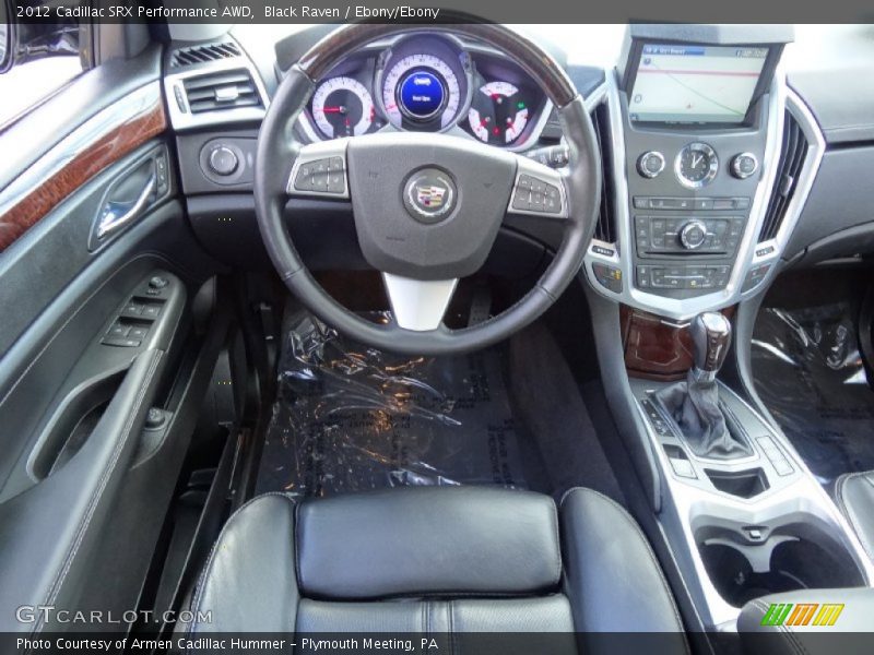 Black Raven / Ebony/Ebony 2012 Cadillac SRX Performance AWD