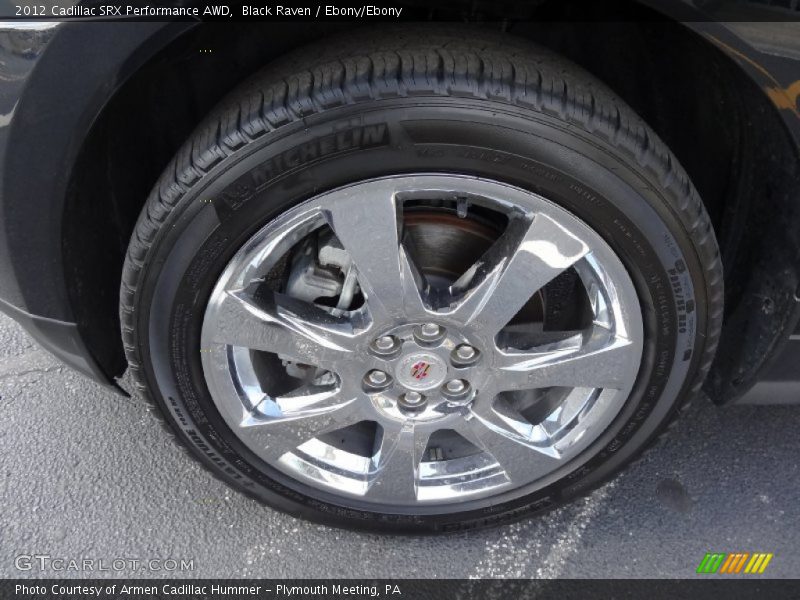 Black Raven / Ebony/Ebony 2012 Cadillac SRX Performance AWD