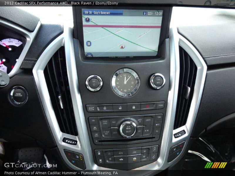 Black Raven / Ebony/Ebony 2012 Cadillac SRX Performance AWD