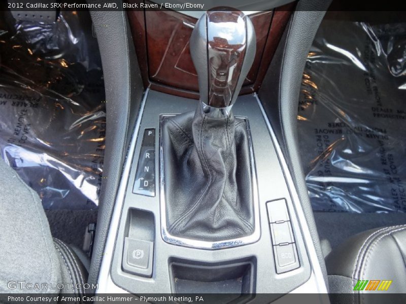 Black Raven / Ebony/Ebony 2012 Cadillac SRX Performance AWD