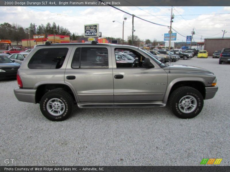 Bright Platinum Metallic / Agate Black 2000 Dodge Durango SLT 4x4