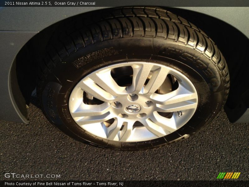 Ocean Gray / Charcoal 2011 Nissan Altima 2.5 S