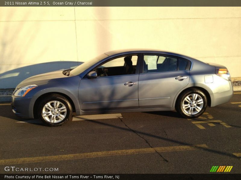 Ocean Gray / Charcoal 2011 Nissan Altima 2.5 S