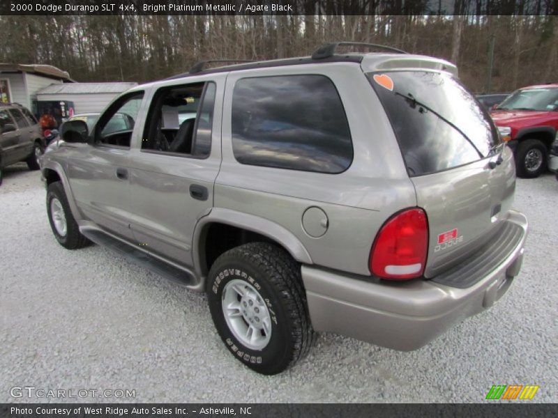 Bright Platinum Metallic / Agate Black 2000 Dodge Durango SLT 4x4